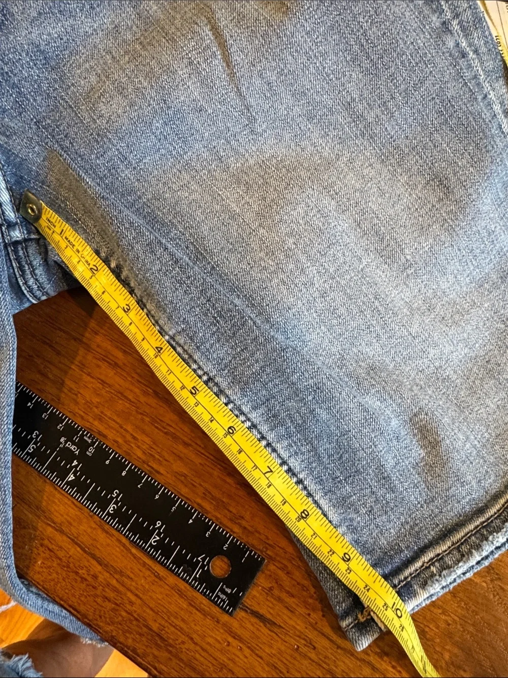 Silver Jeans Distressed Denim Shorts